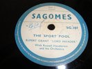 CALYPSO / JAZZ- RUPERT GRANT LORD INVADER- SAGOMES 78 RPM- THE SPORT POOL- HEAR