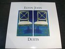 ELTON JOHN duets double vinyl lp