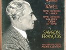 '61 COLUMBIA SAX 2394 LP SAMSON FRANCOIS RAVEL PIANO CONCERTOS ex+ ?
