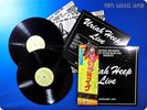 URIAH HEEP Live Japan Bad Company Gary Moore OBI 2LP K745