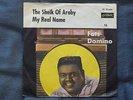 Fats Domino - The Sheik Of Araby / My Real Name  (1962) London DL 20 626