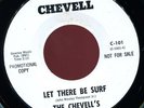THE CHEVELL'S. LET THERE BE SURF / RIPTIDE. DJ WLP 45.NM. SURF INST.HEAR