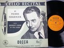 PIERRE FOURNIER cello recital - ERNEST LUSH  /   DECCA LXT 2766