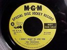 THE CHARADES 45 M-G-M PROMO K13584 NEVER SET ME FREE  NEAR MINT YELLOW DJ NR