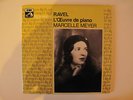 RAVEL L'OEUVRE DE PIANO MARCELLE MEYER TWO RECORDS SET NEAR MINT