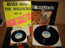 SEX PISTOLS Never Mind The Bollocks LP & 7” w/poster UK Punk BLACK FLAG CLASH