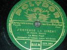 MOME PIAF - J'entends la sirène - 78 tours Polydor