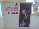 JACKIE McLEAN - 4-5 & 6 - NEW JAZZ - MONO PURPLE - VAN GELDER STAMP- PRISTINE