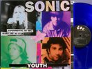 Sonic Youth Experimental Jet Set Trash Original Blue Vinyl Near Mint Superb