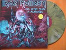 2LP IRON MAIDEN - LIFE AFTER DEATH IN MILWAUKEE ( YELLOW/GREEN MARBLE VINYL )
