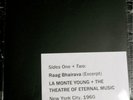 LA MONTE YOUNG + THEATRE OF ETERNAL MUSIC Raag Bhairava NYC 1960 LP FLUXUS