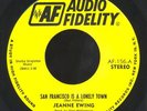 JEANNE EWING 'San Francisco..' unplayed 1969 Rare Lounge Pop DJ 45 LISTEN