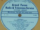 ELVIS PRESLEY -SPEEDWAY RARE ARMED FORCES RADIO TELEVISION SERVICE LP (AFRTS)