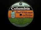 Columbia 2164-D Paul Whiteman Happy Feet - Bing Crosby Jazz 78 Potato Head