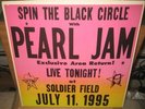 Pearl Jam Spin The Black Circle 2 LP LIVE w/ poster  RARE Original marble vinyl