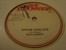 Echo Minott Give Me Your Love Killer 80's Roots 12