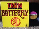 IRON BUTTERFLY BALL NM 1st ATCO pressing SD 33-280  1S 2S Plum Brown tri