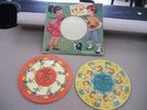 PICTURE PLAY VINTAGE 1955 TWO RECORDS PETER PAN THINK 78 RPM