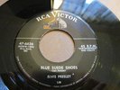 ELVIS PRESLEY BLUE SUEDE SHOES 47-6636 MINT  45 WITH RCA SLEEVE BEAUTIFUL CONDIT