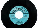 JOHNNY BURNETTE &  ROCK N ROLL TRIO-TEAR IT UP / YOU'RE UNDECIDED-CORAL DJ 45RPM