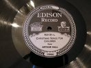 Edison Diamond Disc Christmas record 52131, Christmas Songs For Children