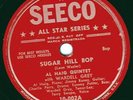 Al Haig Quintet Sugar Hill Bop B/W Five Star 78 Jim Carl Deep Grooves Seeco