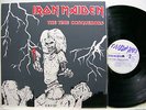 IRON MAIDEN THE TIME CONQUERORS '81 LIVE IN PALASPORT REGGIO EMILIA ITALIA LP M-