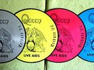 SET 4 DAVID BOWIE - QUEEN LIVE AIDS 12