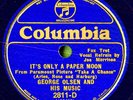George Olsen and his Music on 1933 Columbia 2811-D - It's Only a Paper Moon