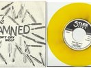 THE DAMNED - DON'T CRY WOLF - BELGIAN YELLOW VINYL 7