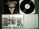 VENOM-Black Metal LP 1st press on Neat w/poster & lyrics-METALLICA-PUNK-KBD
