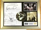 OASIS Stop Crying Your Heart Out SIGNED NOEL LIAM Sheet Music COA Framed Display
