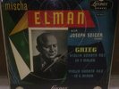 MISCHA ELMAN violin GRIEG Sonatas JOSEPH SEIGER pf  LONDON Orig. UK '50s LP/NM-