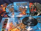 ICED EARTH - ALIVE IN ATHENS - 5 PIC DISC LP's BOX + POSTER - NEW & UNPLAYED
