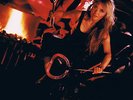 Doro Pesch - Warlock - Rare German Promo Photo 1989  Phantom Blue Vixen Metal
