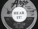 R&B 45 Paul Gayton (Argo 5257) The Music Goes Round & Round/Be My Baby