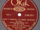 Okeh 8343  LOUIS ARMSTRONG HOT FIVE I'm Gonna Gitcha 1st PRESSING rare TRUETONE