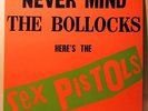 SEX PISTOLS: Never Mind The Bollocks 1977 1st Press LP w/hand-typed lyrics RARE