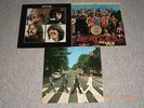 3 x BEATLES,  VINYL aus GB + USA: Let it be,  ABBEY ROAD,  Sgt. Pepper,  ENGLAND
