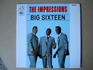 THE IMPRESSIONS, BIG SIXTEEN, STEREO, HMV, NEAR MINT
