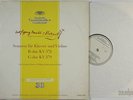 DGG ED.1 SAMPLE COPY MOZART SCHNEIDERHAN SEEMANN VIOLIN SONATAS II LPM 18260 NM