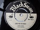 Lloyd Clarke - Love You the Most / Version 2 (Black Swan BW1405) 1971