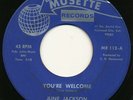 JUNE JACKSON on Musette --YOU'RE WELCOME-- northern soul 45 --RARE-- LISTEN