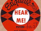 60's GARAGE PUNK: THE SONICS - Psycho/The Witch ETIQUETTE - NORTHWEST MONSTER