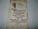 RARE ORIGINAL HIP HOP FLIER.KEITH CAESAR/BROTHERS DISCO/FUNKY 4 PLUS 1