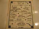 RARE ORIGINAL HIP HOP FLIER.THE CRASH CREW/THE TREACHEROUS 3/BUSY BEE/MR.SWEETY
