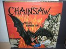 CHAINSAW Hell's burnin' up LP 1985 BONEBREAKER RARE PRIVATE GERMAN HEAVY METAL