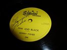 78RPM TX rockabilly Sonny Fisher STARDAY 244 Pink and Black / Autographed