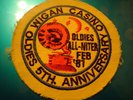 ORIGINAL WIGAN CASINO PATCH-OLDIES 5TH ANNIVERSARY FEB 81-MINT CONDITION