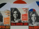 Olivia Newton-John Complete 3 colored Long Live Love 45 7 w/PS